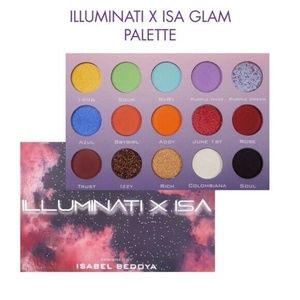 ILLUMINATI X ISA GLAM PALETTE $48